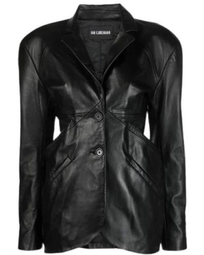 Han Kjobenhavn Jackets > leather jackets - Noir