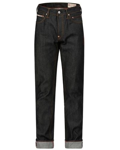 Evisu Jeans > straight jeans - Noir