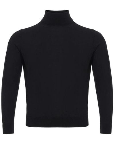 Colombo Knitwear > turtlenecks - Noir