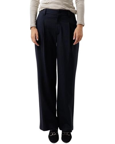 Closed Wide Trousers - Black