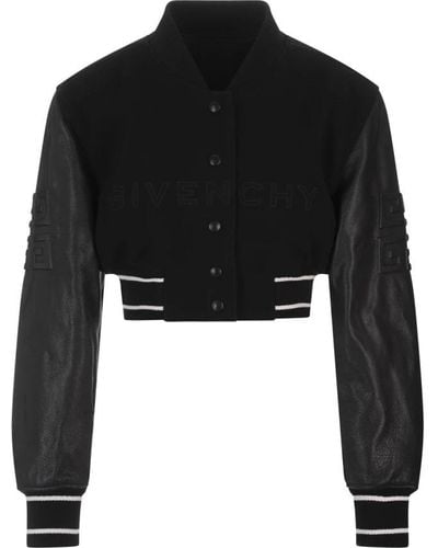 Givenchy Bomber Jackets - Black