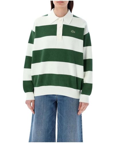 Lacoste Knitwear > round-neck knitwear - Vert