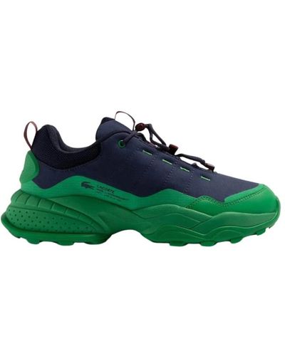 Lacoste Grün und blau l-guard breaker sneakers