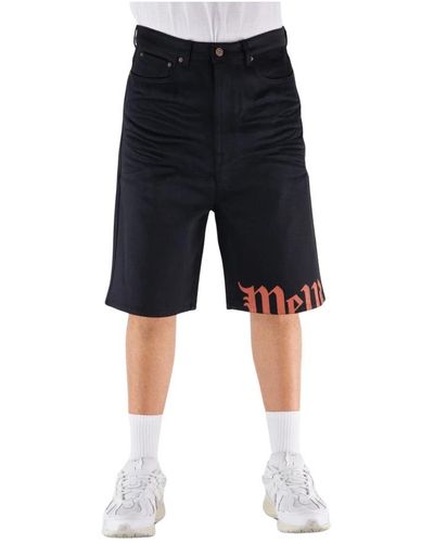 we11done Denim Shorts - Black