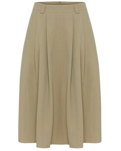 My Essential Wardrobe Skirts > midi skirts - Neutre