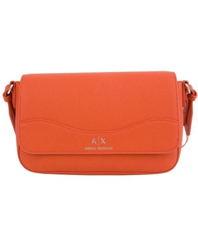 Armani Exchange Cross Body Bags - Orange