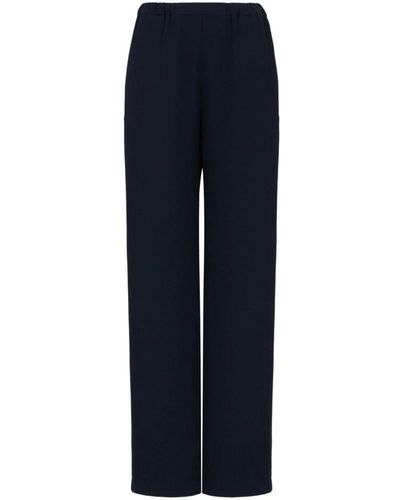 Emporio Armani Straight trousers - Azul