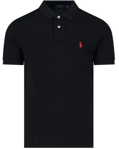 Ralph Lauren Tops > polo shirts - Noir