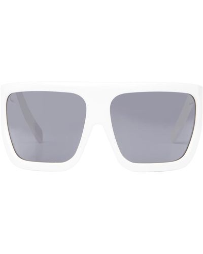 Rick Owens Stylische sonnenbrille - Grau