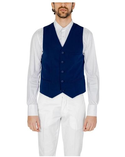 Only & Sons Suit vests - Blu
