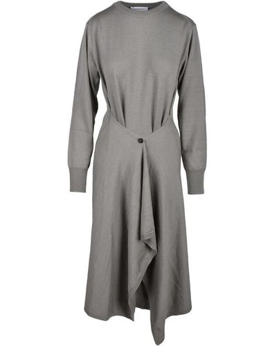 Erika Cavallini Semi Couture Midi Dresses - Grey