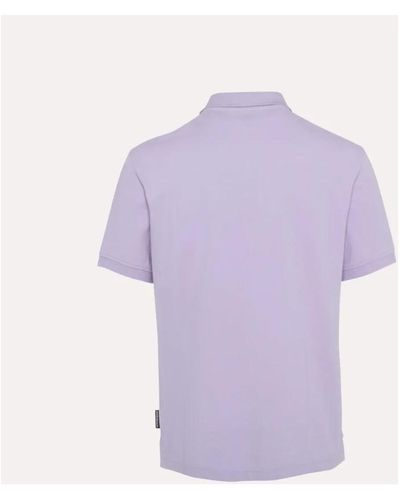 Moose Knuckles Polo Shirts - Purple