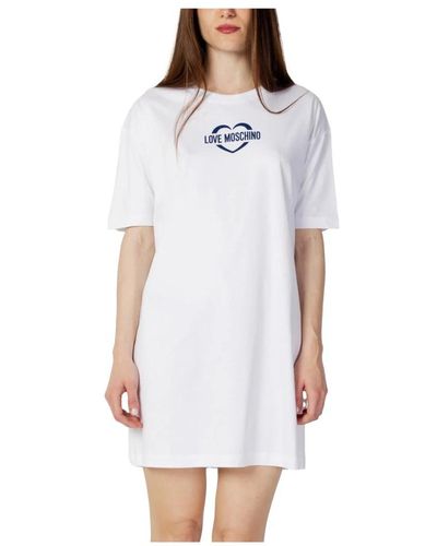 Moschino Women's Dress - Weiß