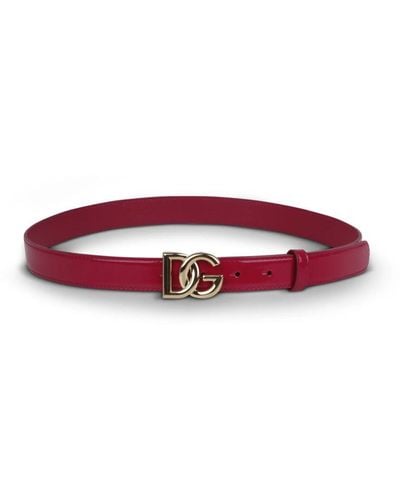 Dolce & Gabbana Belts - Red