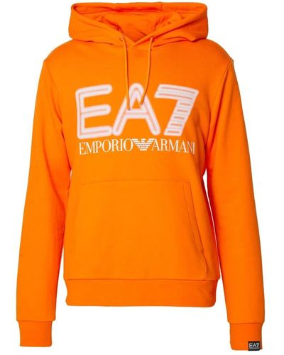EA7 Felpa ea7 - Arancione