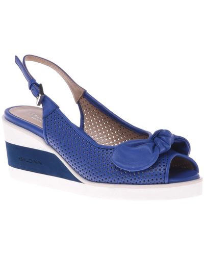 Baldinini Sandal in calfskin - Blau