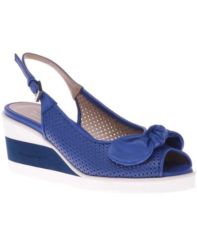 Baldinini Shoes > sandals > high heel sandals - Bleu