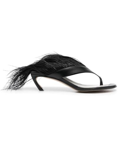 Lanvin Shoes > heels > heeled mules - Noir