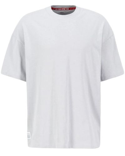 Alpha Industries T-Shirts - White
