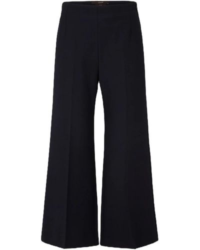 Windsor. Trousers > cropped trousers - Bleu