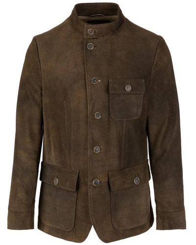 Meindl Leather jackets - Grün