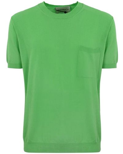 Amaranto Round-Neck Knitwear - Green