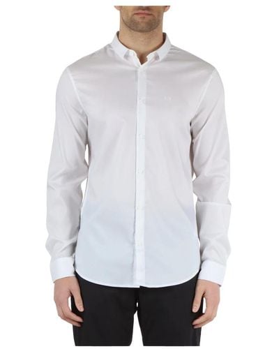 Armani Exchange Formal Shirts - White