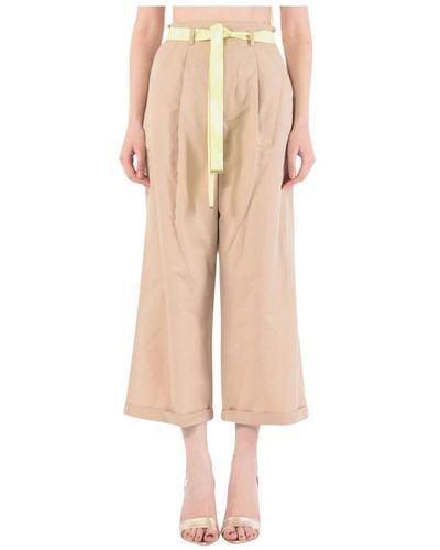 Pinko Wide trousers - Natur