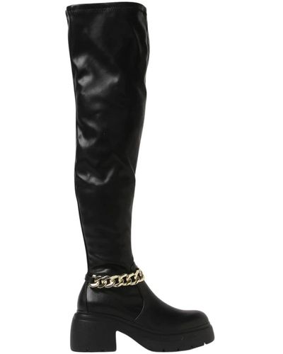 Liu Jo Shoes > boots > over-knee boots - Noir