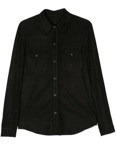 Salvatore Santoro Casual shirts - Schwarz