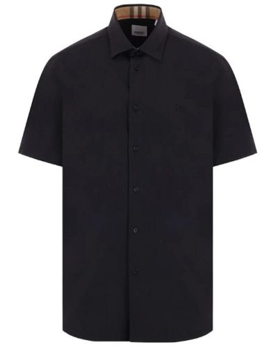 Burberry Shirts > short sleeve shirts - Noir
