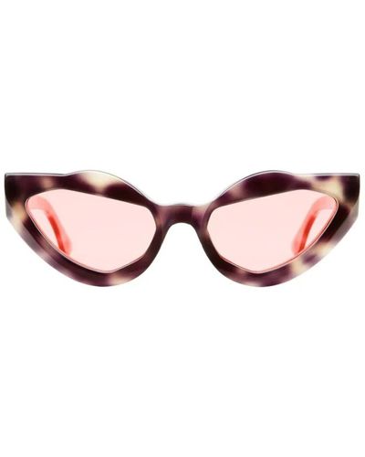 Kuboraum Cat-eye sonnenbrille maske y8 - Pink