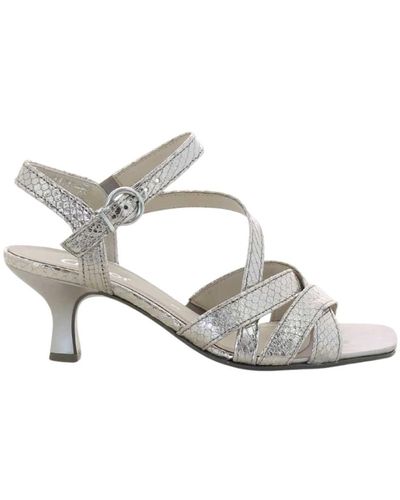 Gabor Shoes > sandals > high heel sandals - Gris