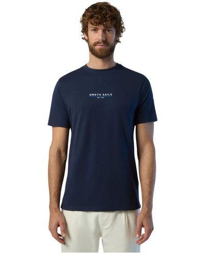 North Sails T-Shirts - Blue