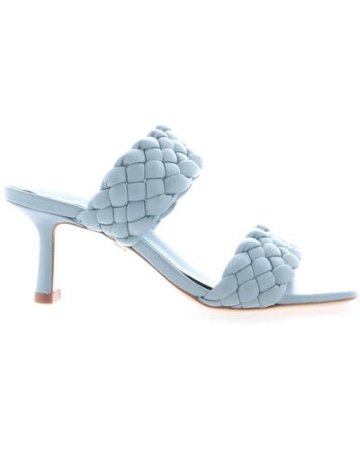 Lola Cruz High Heel Sandals - Blue