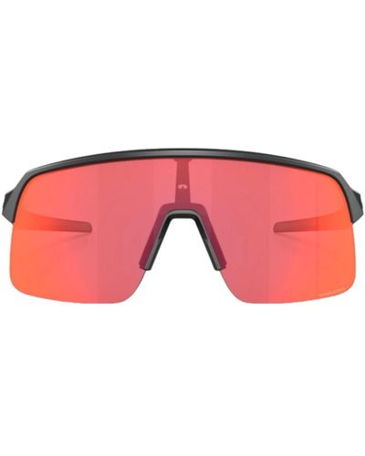Oakley Sportliche sonnenbrille trail torch matt schwarz - Pink