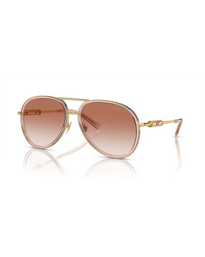 Versace Transparente braun/rosa sonnenbrille,transparente lila sonnenbrille