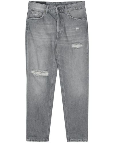 Dondup Klassische 5-pocket jeans - Grau