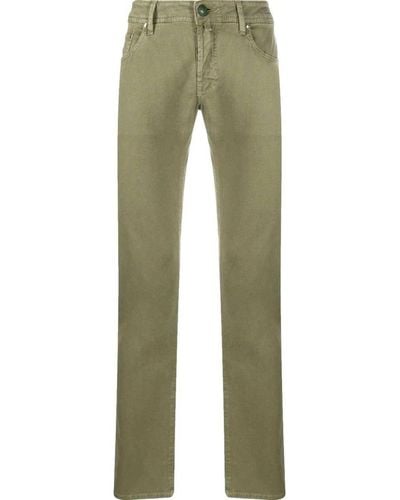 Jacob Cohen Straight Jeans - Green