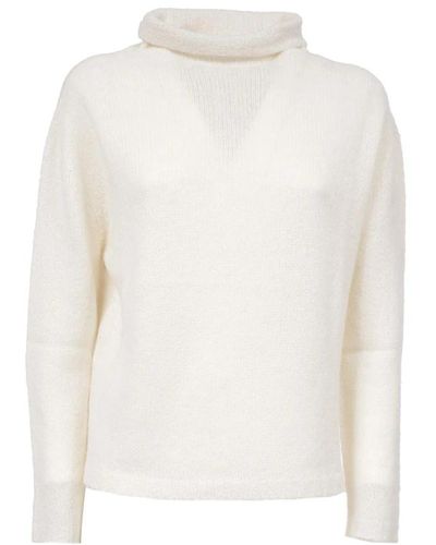 Le Tricot Perugia Knitwear > turtlenecks - Blanc
