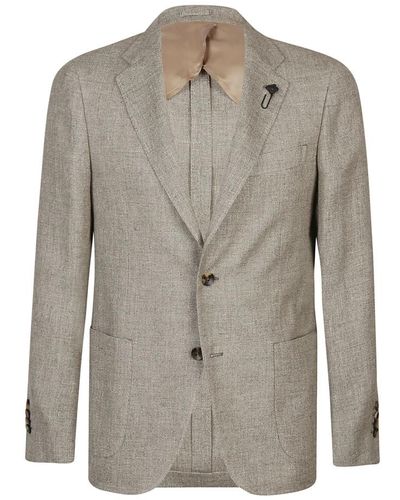 Lardini Stilvolle line jacket - Grau