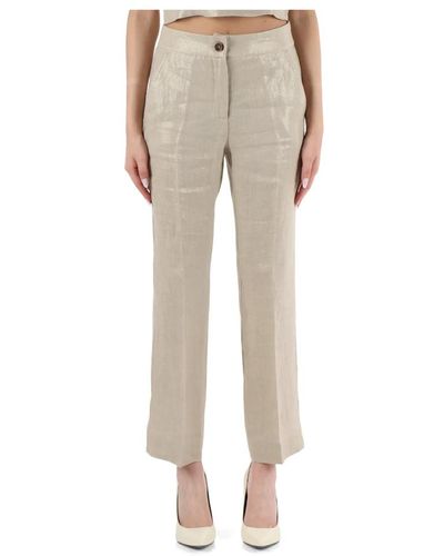 Marella Trousers > wide trousers - Neutre