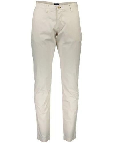 GANT Trousers > chinos - Gris