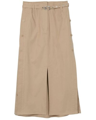 3.1 Phillip Lim Midi Skirts - Natural