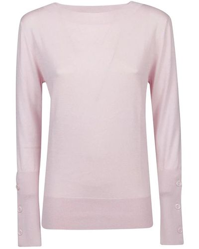 Snobby Sheep Round-Neck Knitwear - Pink