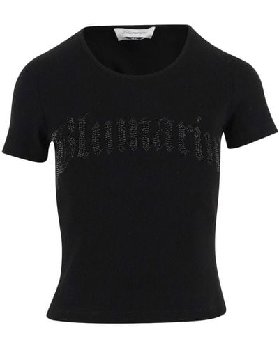 Blumarine T-shirts - Negro