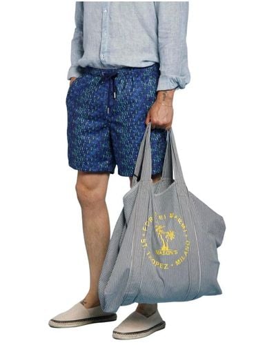 Mason's Abenteuerliche handtasche in marineblau