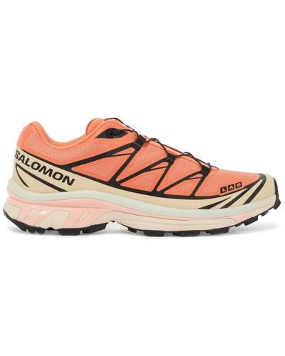 Salomon Xt-6 soft ground trail sneakers - Pink