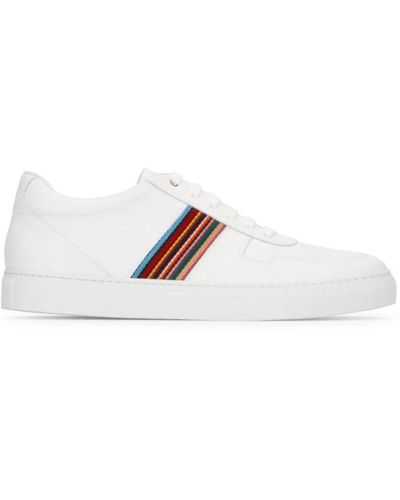 Paul Smith Baskets Artist Stripes - Blanc