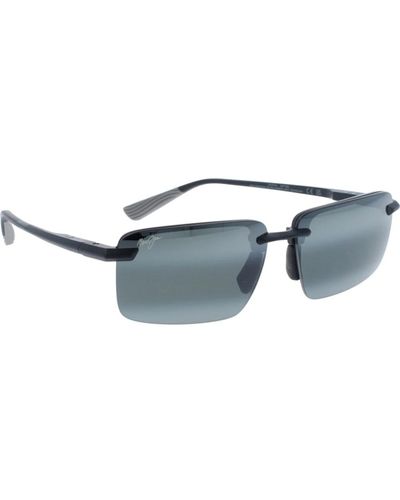 Maui Jim Polarisierte sonnenbrille mit verlaufsgläsern - Blau